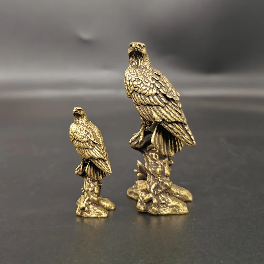 Vintage Collectible Items - New Brass Eagle Statue Vintage Simulated
