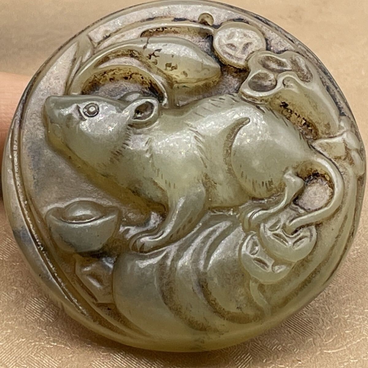 Vintage Collectible Items - China Antique Old Jade Collection Zodiac