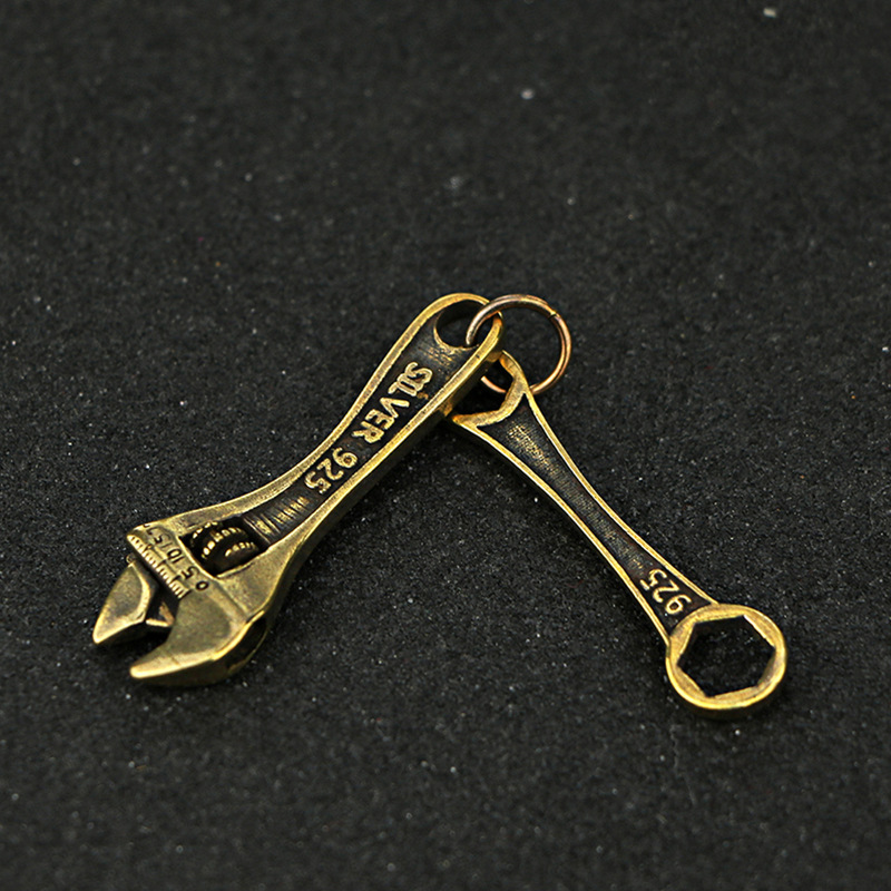 Vintage Things Collection - Vinatge Solid Brass Wrench Key Chain