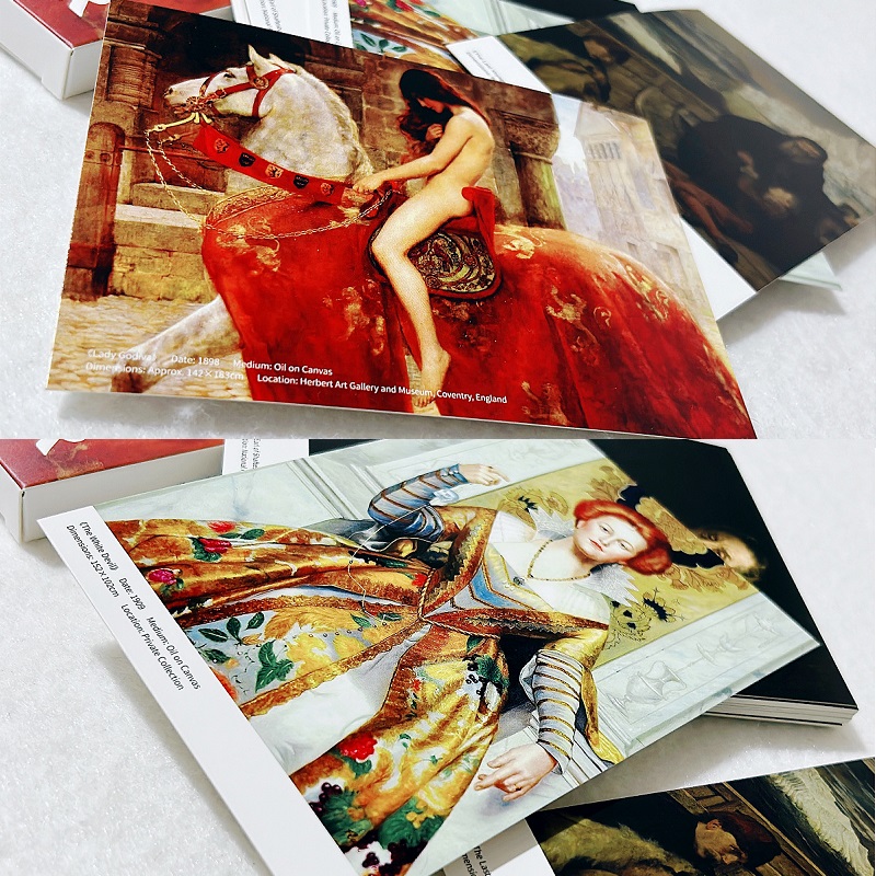 30PCS John Maler Collier Oil P - огляд і ціна Collectible Vintage Greeting Cards