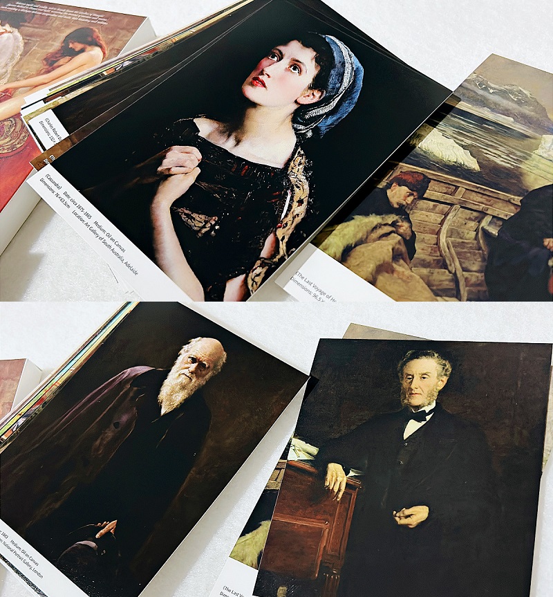 30PCS John Maler Collier Oil P - огляд і ціна Collectible Vintage Greeting Cards