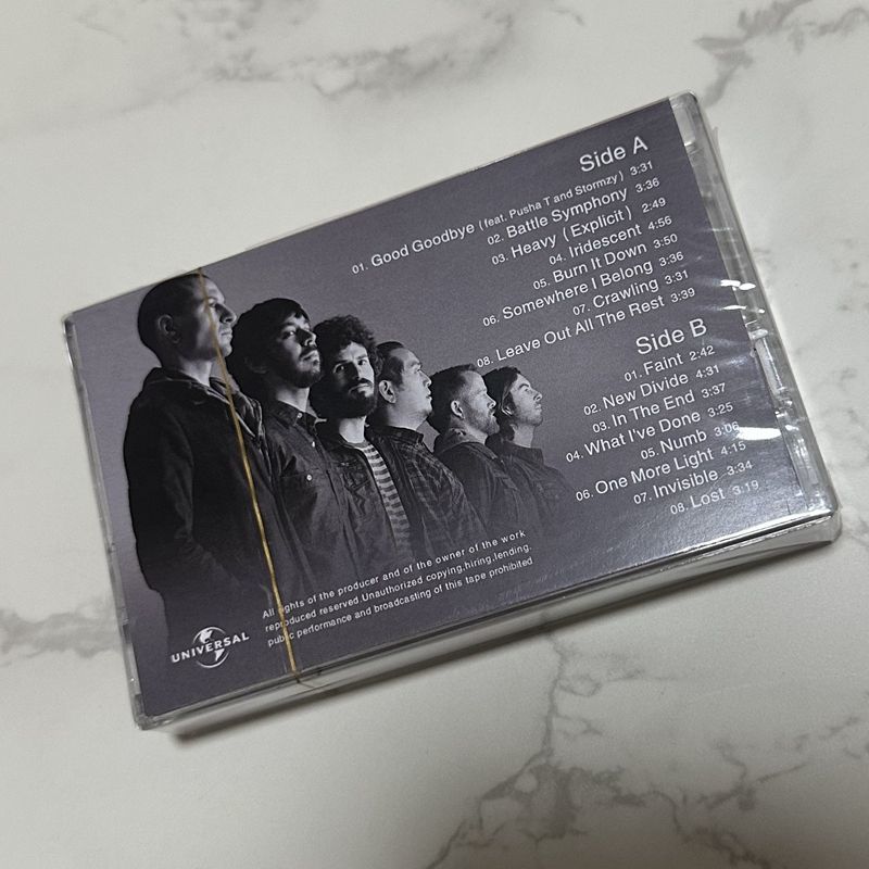 Linkin Park Band Music Cassett - огляд і ціна Vintage Collector