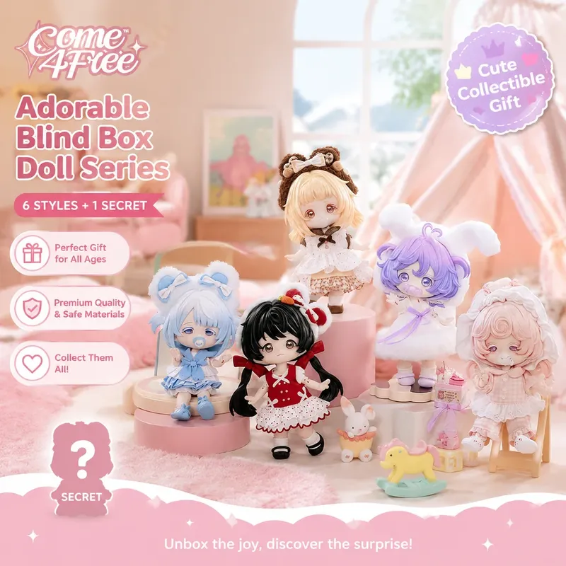 Come4free Blind Box Series Bjd - огляд і ціна Collectible Collection