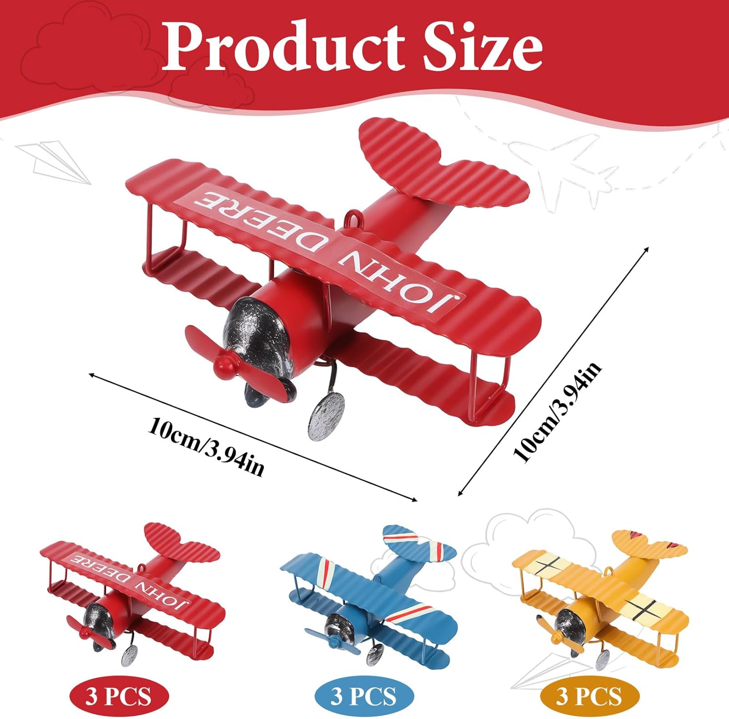 Vintage Metal Airplane Model R - огляд і ціна Vintage Collectible Furniture