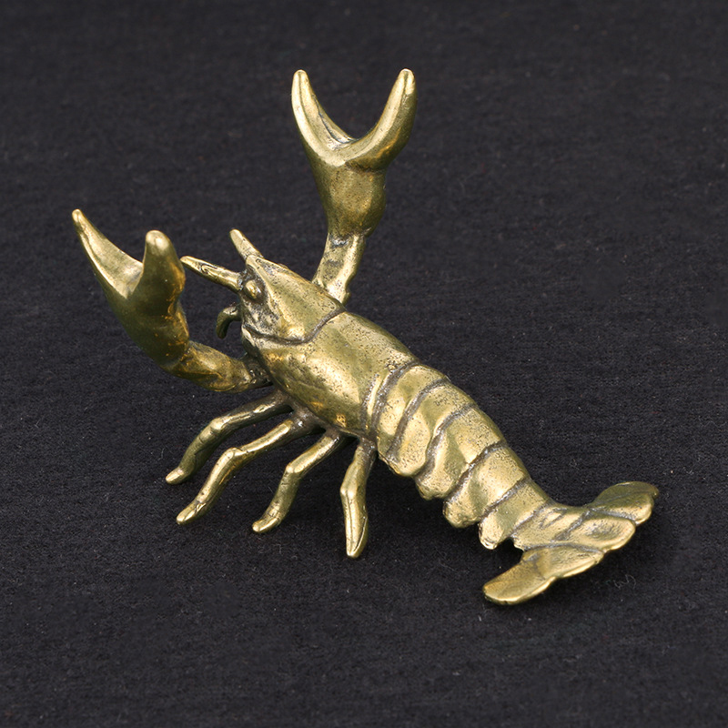 Solid Brass Crayfish Ornament  - огляд і ціна Vintage Collectible Furniture
