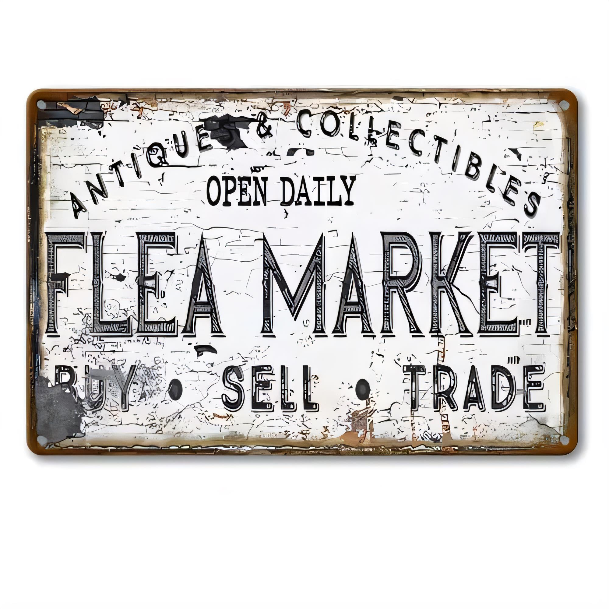 Tin Sign Antique Collectibles  - огляд і ціна Vintage Collectible Shop