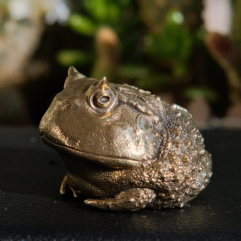 Vintage Brass Pacman Frog Orna - огляд і ціна Vintage Collectible Furniture