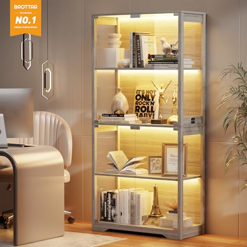 Display Cabinet with Glass Doo - огляд і ціна Collectible Collection