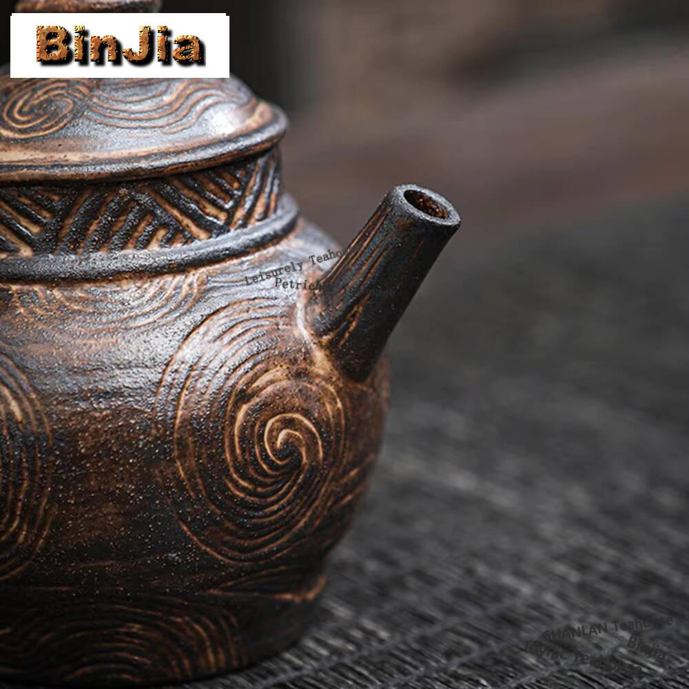 Japanese Old Rock Mud Teapot V - огляд і ціна Vintage Collectible Pottery