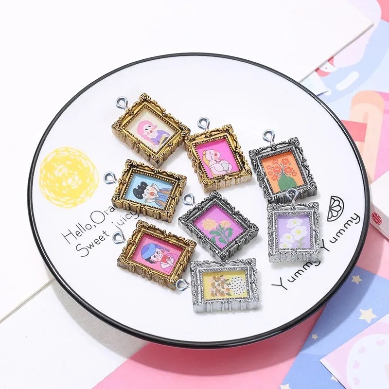10Pcs Flatback Cabochon Vintag - огляд і ціна Vintage Collector
