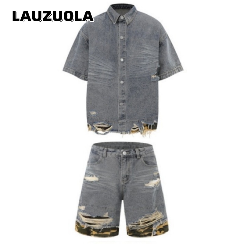 Men's Distressed Ripped Denim  - огляд і ціна Vintage Zipper