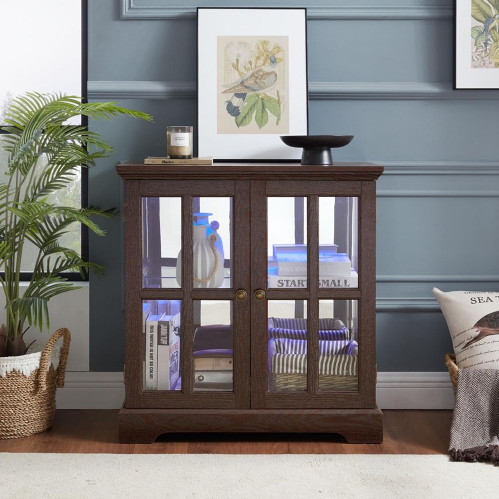 32 High LED-Lit Curio Cabinet  - огляд і ціна Collectible Collection