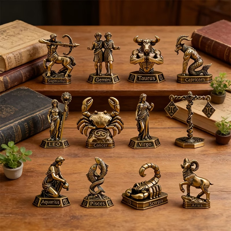 Handmade Brass Zodiac Ornament - огляд і ціна Vintage Collectible Furniture