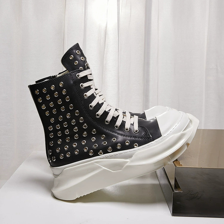 Vintage Men Shoes High-TOP Pla - огляд і ціна Vintage Zipper