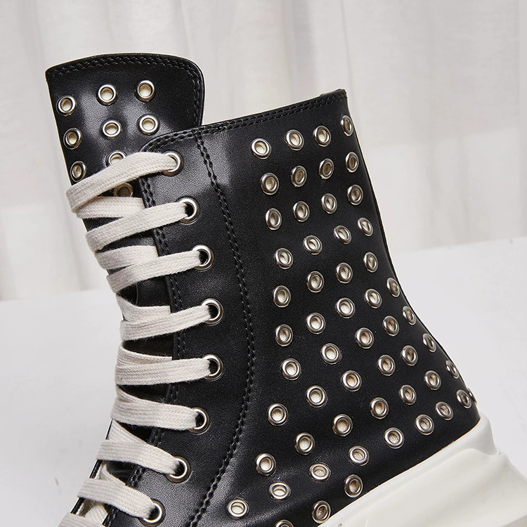 Vintage Men Shoes High-TOP Pla - огляд і ціна Vintage Zipper