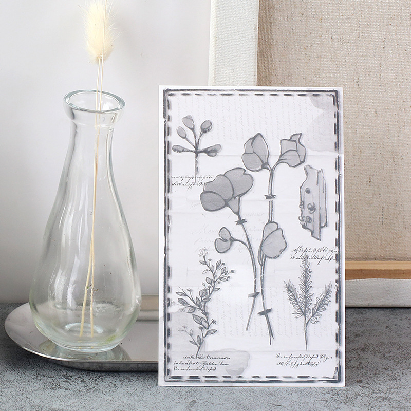 30PCS Whirling Plant Postcards - огляд і ціна Collectible Vintage Greeting Cards