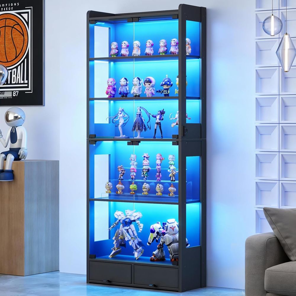 69 Tall Black LED Lighted 5-Ti - огляд і ціна Collectible Collection
