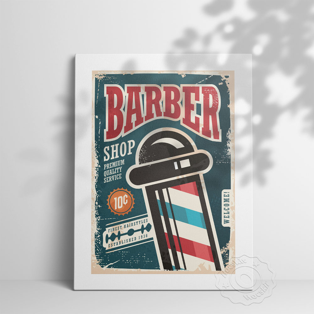 Barber Shop Vintage Art Collec - огляд і ціна Vintage Collectible Shop