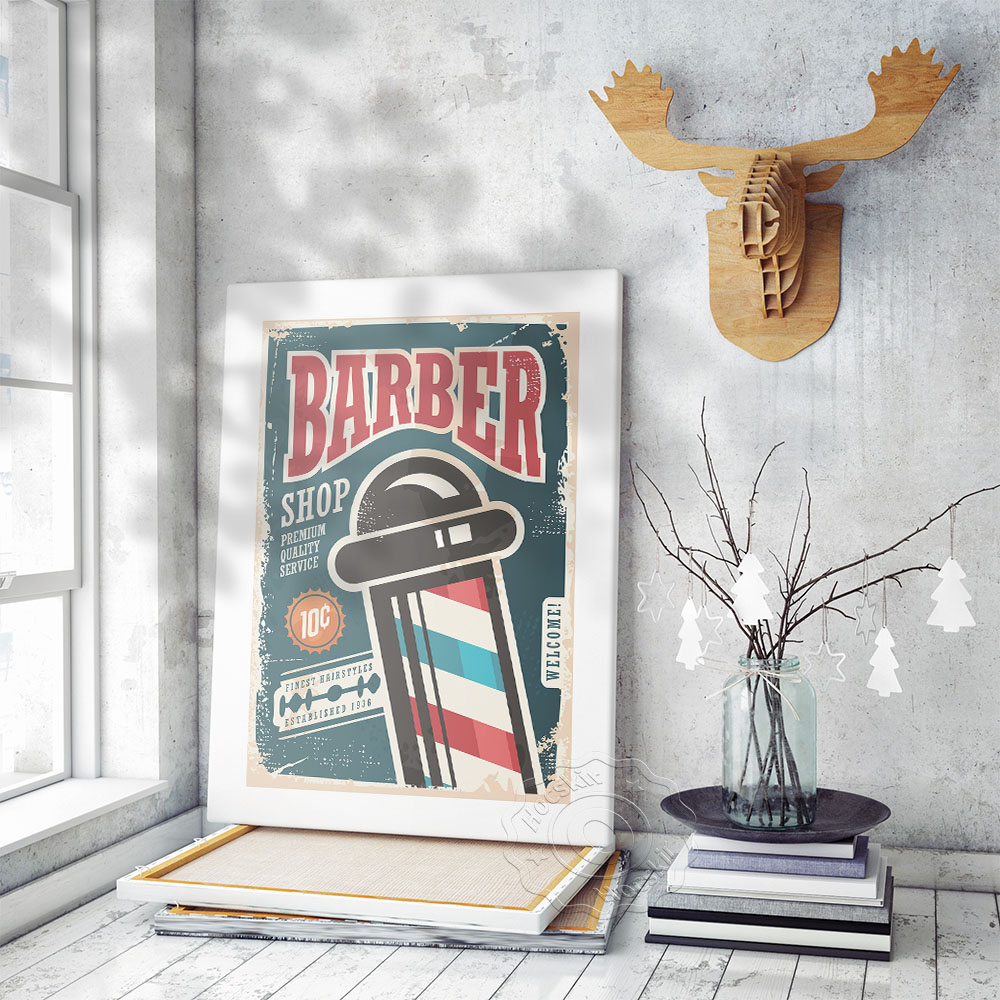 Barber Shop Vintage Art Collec - огляд і ціна Vintage Collectible Shop